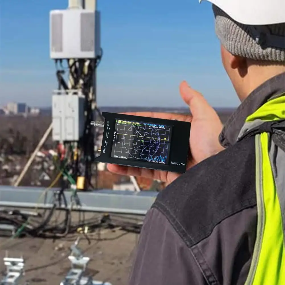 Векторный анализатор сети HF VHF UHF 1 5 ГГц антенны цифровой ЖК дисплей сенсорный