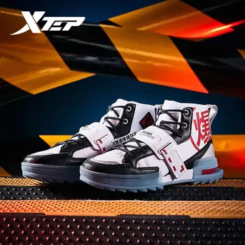 

Xtep Men Skateboarding Shoe Fashion Sports Sneakers Mixed Color Sneakers Comfortable Casual Shoes 980119316313