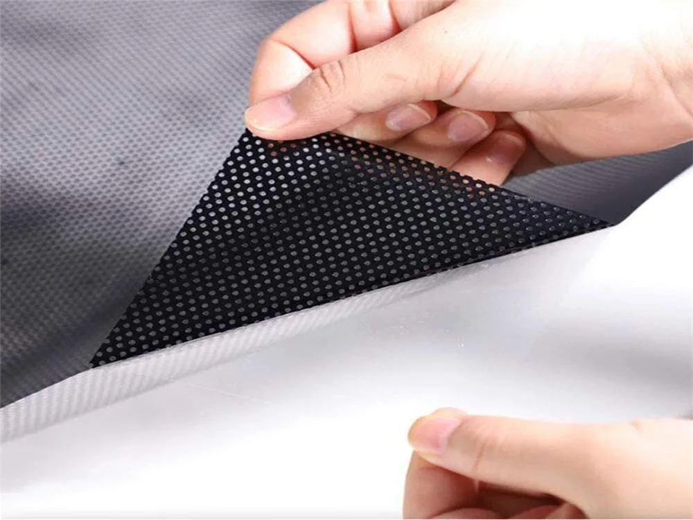 Self-adhesive Mesh Window Film Privacy Room Darkening Window Glass Sticker Anti-uv Dotted Cling For Home Office car sun shade