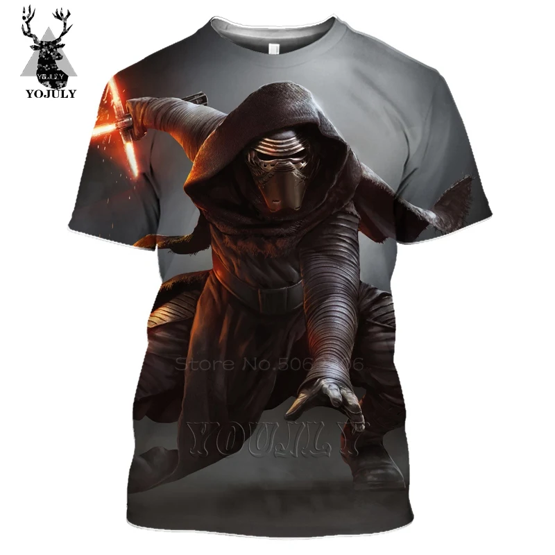 Футболка Star Wars Yoda fashion off white мужские футболки с 3d принтом мандалорские футболки в стиле хип-хоп с круглым вырезом уличная одежда топы странные вещи A620 - Цвет: 3