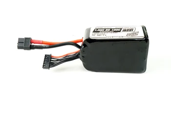 

Rush 1300mAh 6S 100C V2 22.2V 47X35X76mm XT60 lipo battery for RC FPV racing freestyle long range 6S drone nazgul5 X220HV