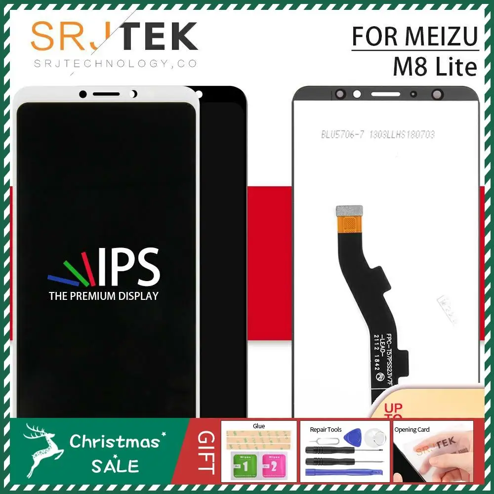 Для Meizu M8 Lite ЖК-панель для Meizu M8 Lite экран дигитайзер сенсор стекло для Meizu M8 Lite дисплей сенсорный экран Замена