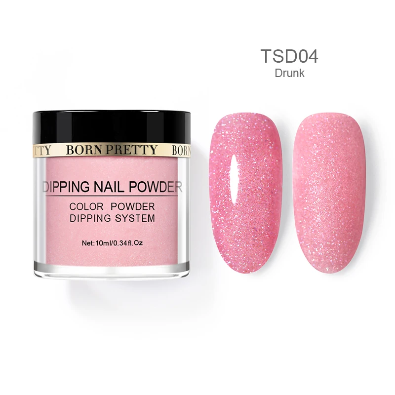 BP-TSD04 BORN PRETTY, 10 мл, погружающийся лак для ногтей, полупрозрачный, звездный блеск, пыль, сила, для украшения ногтей, натуральный, сухой, для маникюра, блеск - Цвет: BP-TSD04