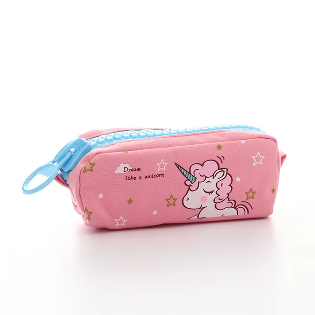 Estuches escolares de unicornio Kawaii para niños y niñas, grandes de tela para lápices, estuche grande para bolígrafos, regalo de papelería coreana|Estuches escolares| - AliExpress