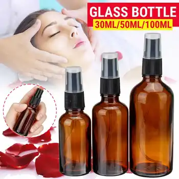 

30ml/50ml/100ml Refillable Portable Essential Oil Liquid Sprayer Empty Atomizer Makeup Spray Bottle Perfume Glass Atomizer