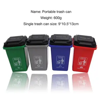 

Trash Can Toy Portable Outdoor Mini Garbage Classification Learning Toys For Kids Card Game Board Game Learning Didactic Toys