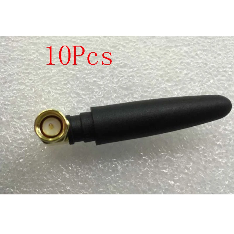 10Pcs 1.2GHz Elbow Antenna Wireless Monitor Antennas SMA Male Compact and Portable Spare Parts for Tiny Digital Transmission | Игрушки и