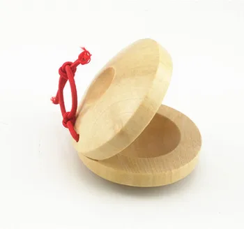 

Puzzle children Orff instruments percussion wooden kindergarten castanets musical music round dance board