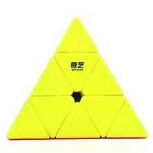 Высокое качество QiYi QiMing Pyraminxeds волшебный куб головоломка Пирамида скорость Рождественский подарок идеи детские игрушки для детей