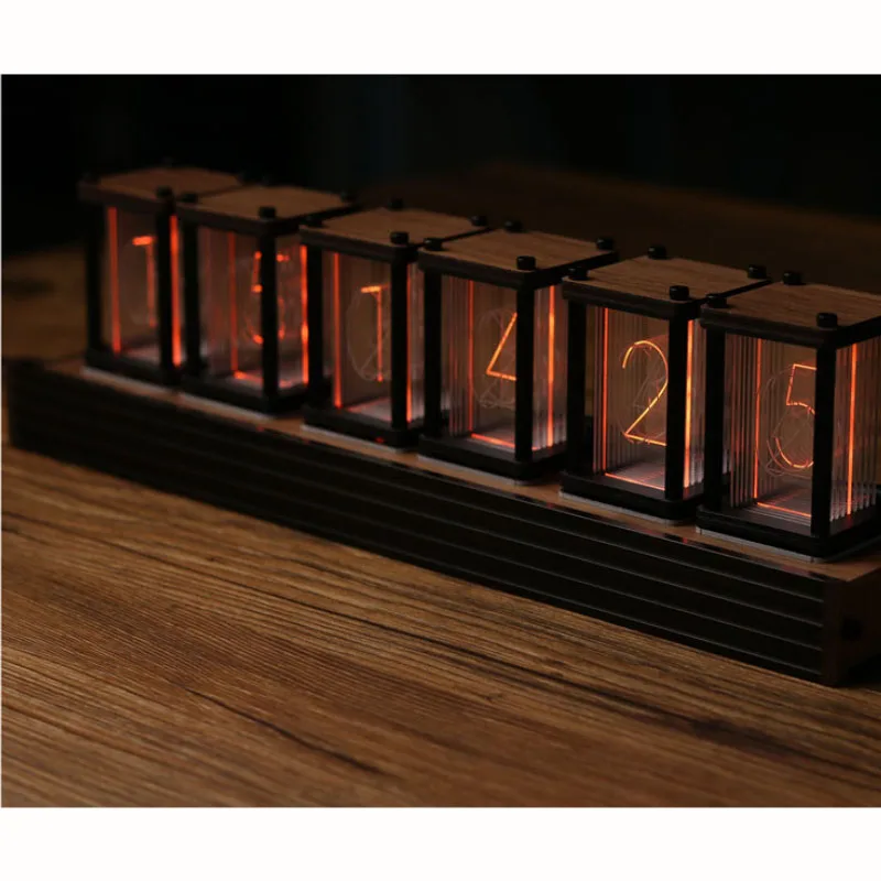 EleksTube S | RGB Светящиеся Часы DIY Kit светодиодный Рабочий стол креативное украшение подарок бойфренду