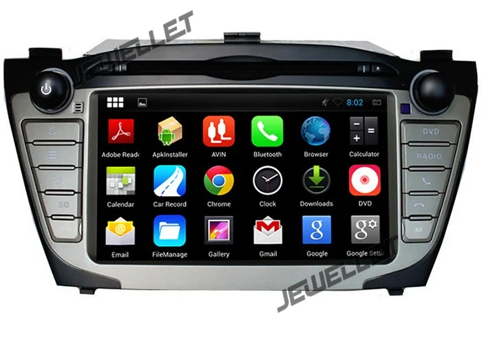 Perfect Octa core IPS screen  Android 9.0 Car DVD GPS radio Navigation for Hyundai ix35 Tucson 2010-2013 with 4G/Wifi,DVR,1080P 4