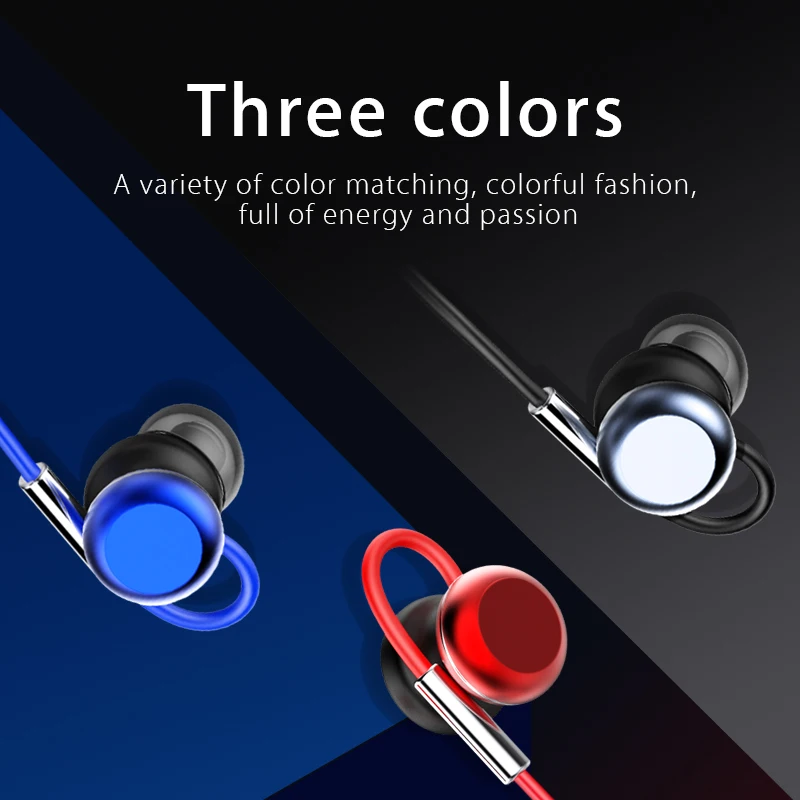 Ampe R6 Sports Bluetooth headset IPX7 waterproof and sweatproof Active Noise Reduction Extra long standby for iPhone Android