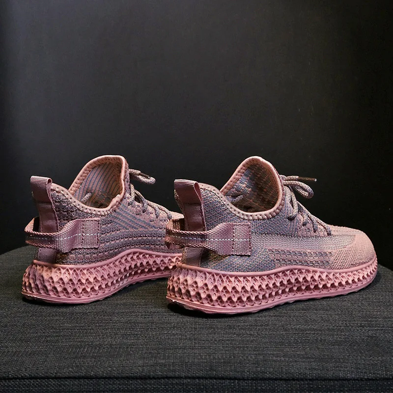 Новые виды спортивной обуви летом и осенью года - Цвет: Розовый