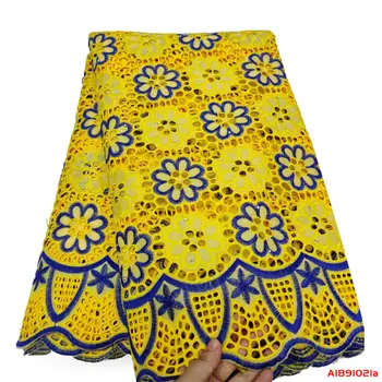 

light yellow dress voile suisses africain coton 2019 swiss voile lace in switzerland nigeria lace fabric c191021