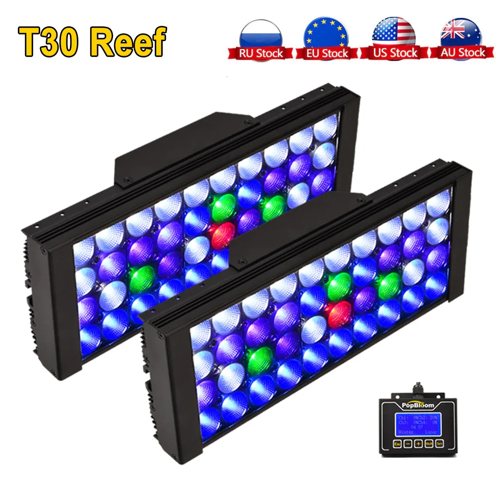 Popbloom Led Aquarium Light Marine Led Lighting For Reef Coral