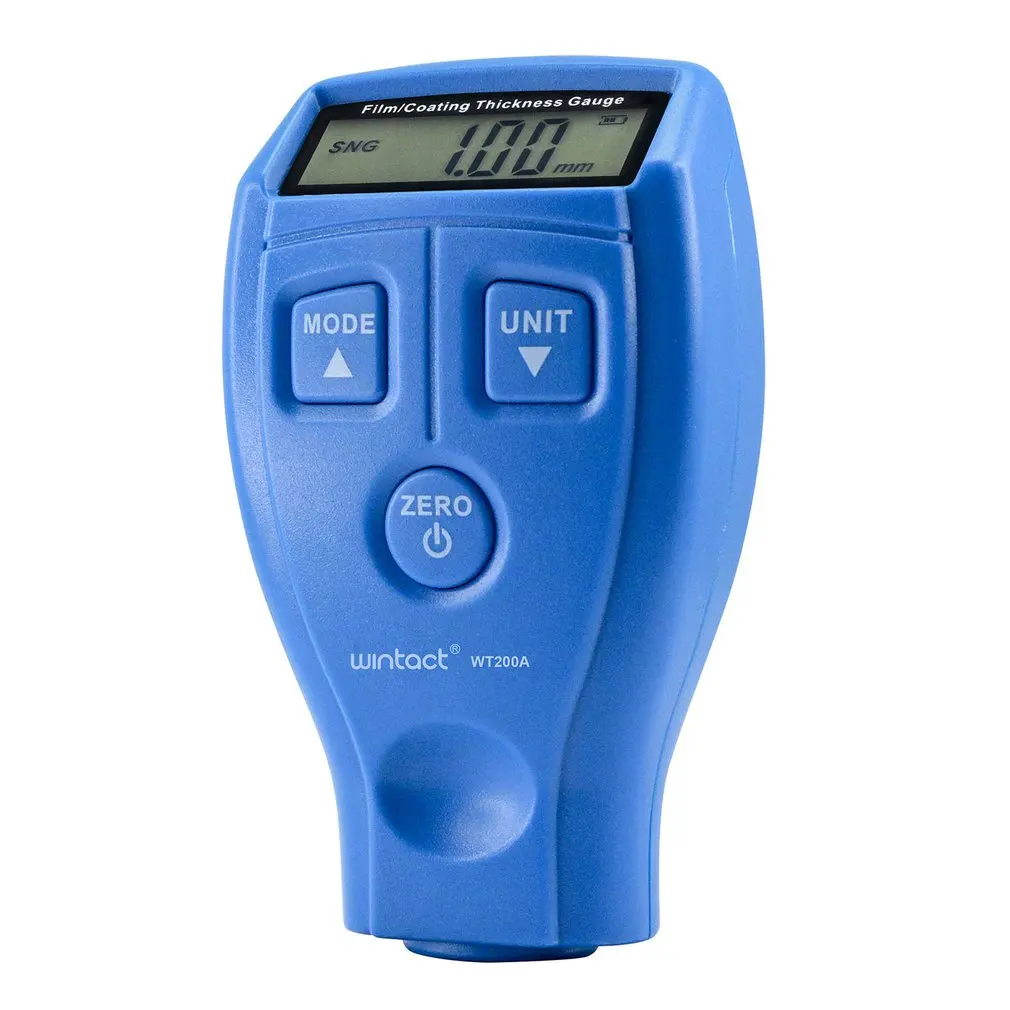 Dropshipping GM200A Thickness Gauge Digital Auto Car Paint Thickness Coating Meter Tester Measuring Tool 0-1.80mm/0-71.0 mil