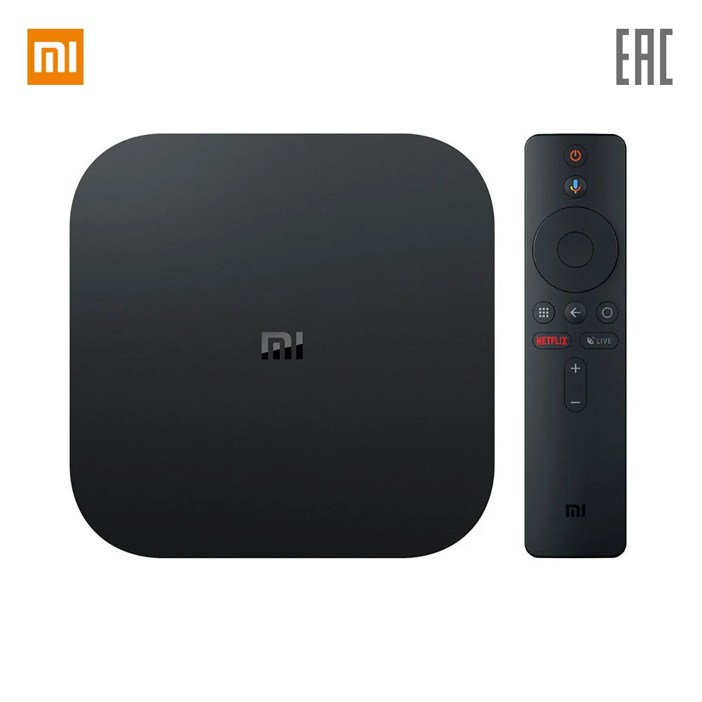 ТВ-приставка Xiaomi Mi TV Box S, гарантия РФ, быстрая