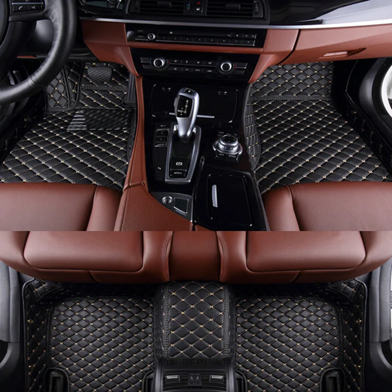 

Good quality! Custom special car floor mats for Land Rover Range Rover Evoque Convertible 2 door 2018-2016 waterproof carpets