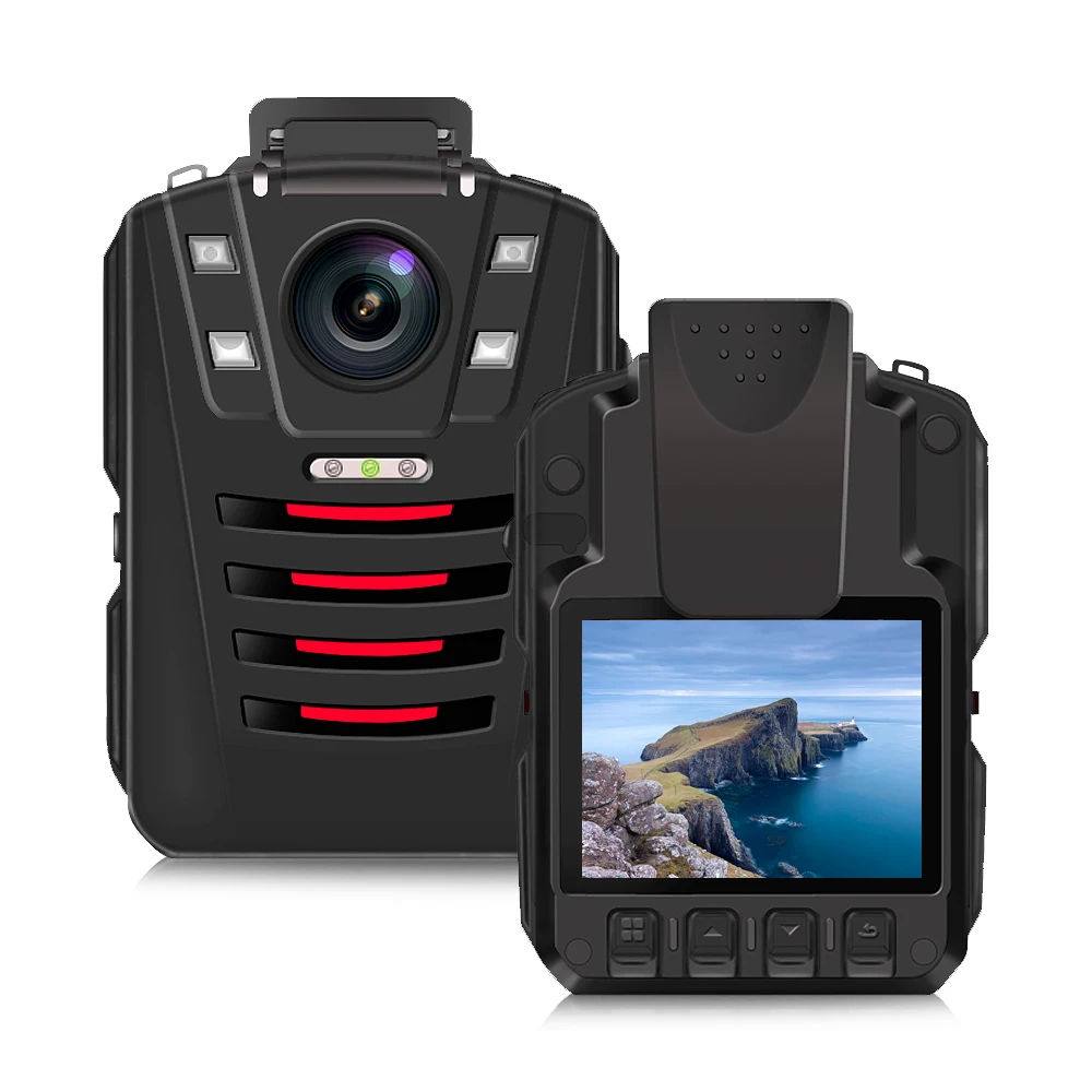 CAMMHD V9 1296P HD Водонепроницаемая полицейская камера безопасности с 2 дюймовым