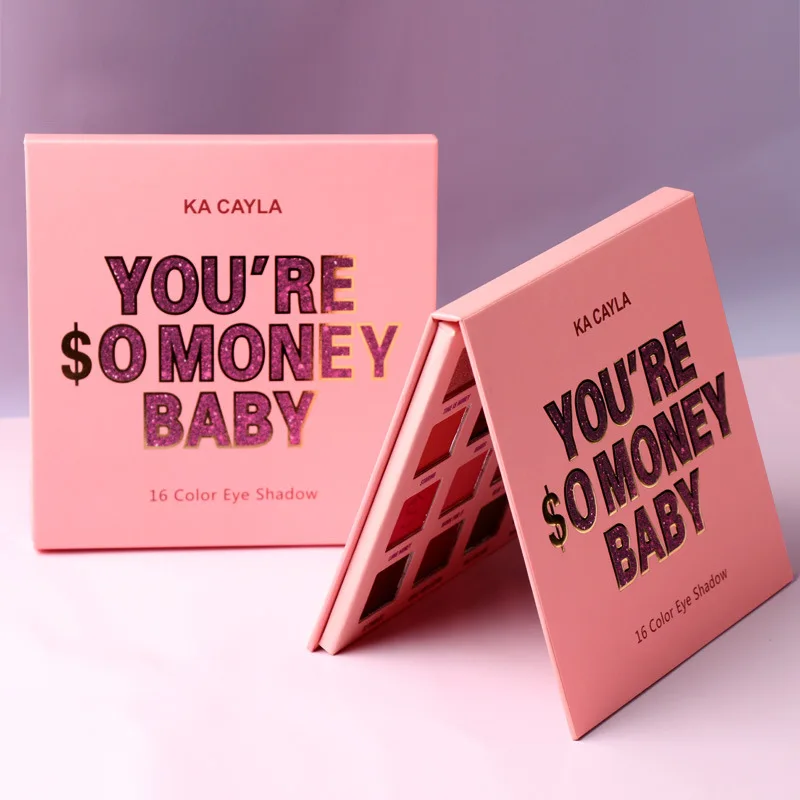 16 Цвета обнаженные блестящие тени для век матовый светильник макияж блеск