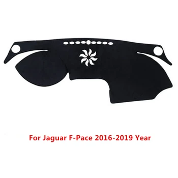 

SJ Non-Slip Car Inner Auto Dashboard Cover Dashmat Pad Carpet Sun Shade Dash Board Cover Fit For Jaguar F-Pace 2016 17 2018 2019