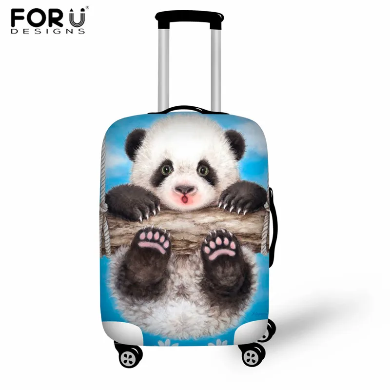 Travel Bags Cute Pandas Portable Foldable Designer Trolley Handle Luggage Bag