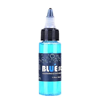 

New Arrivals 40ml Blue Soap Cleaning & Soothing Solution Tattoo Studio Supply