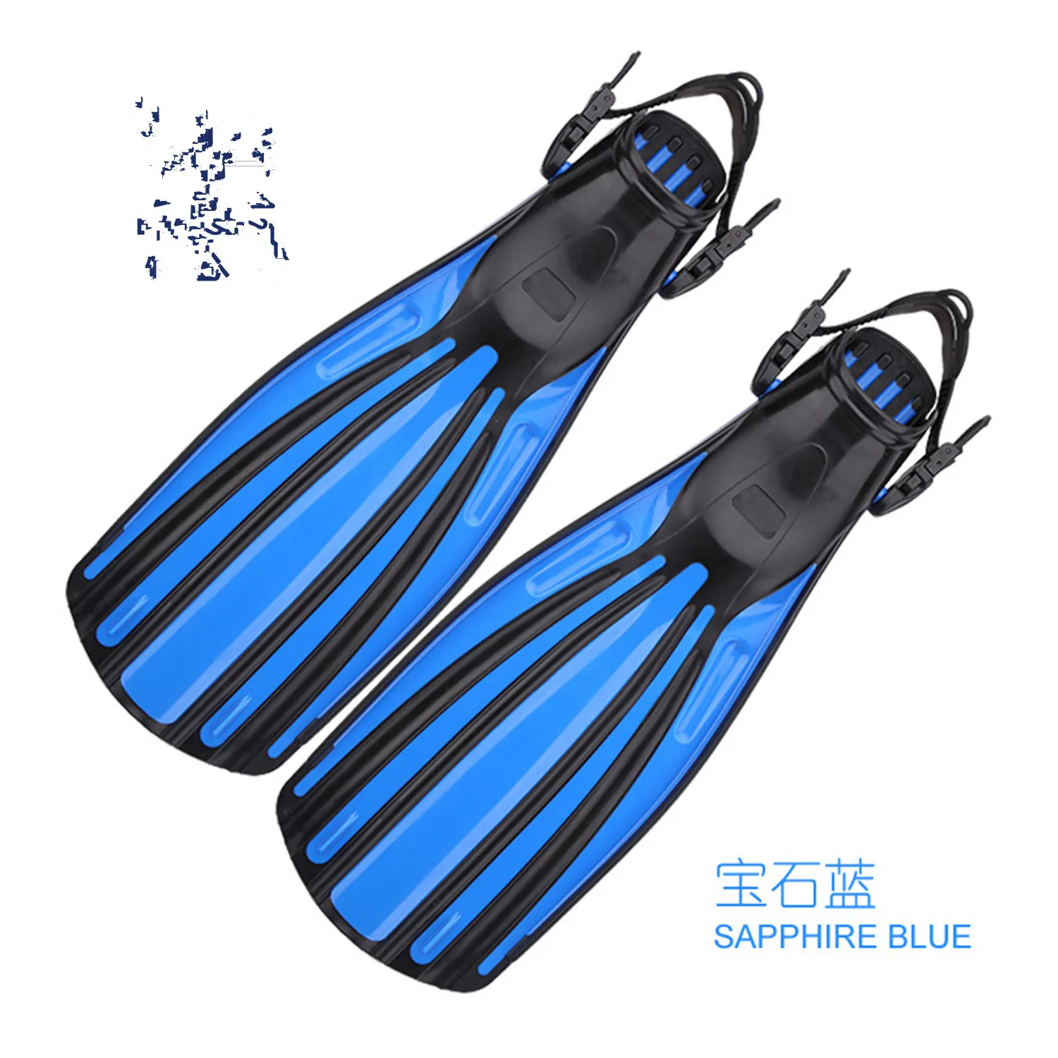 

Diving fins adult fins silicone rubber swimming shoes training diving