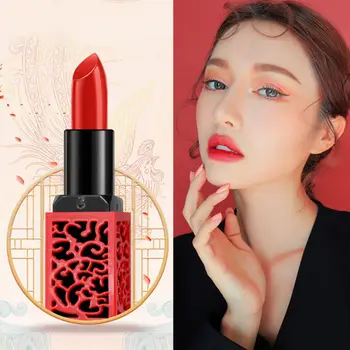 

6 Colors Sexy Red Velvet Lipstick Long-Lasting Waterproof Lipstick Non-Stick Cup
