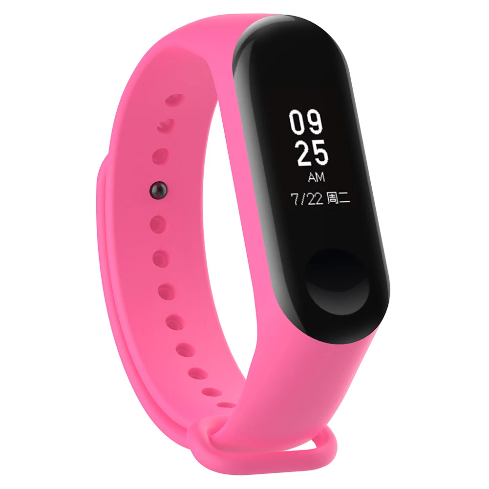 For Xia omi Mi Band 2 Bracelet Strap, 11 Color Replacement Silicone Strap Wristband For Xia omi Band 2 2 Smart Watch Strap