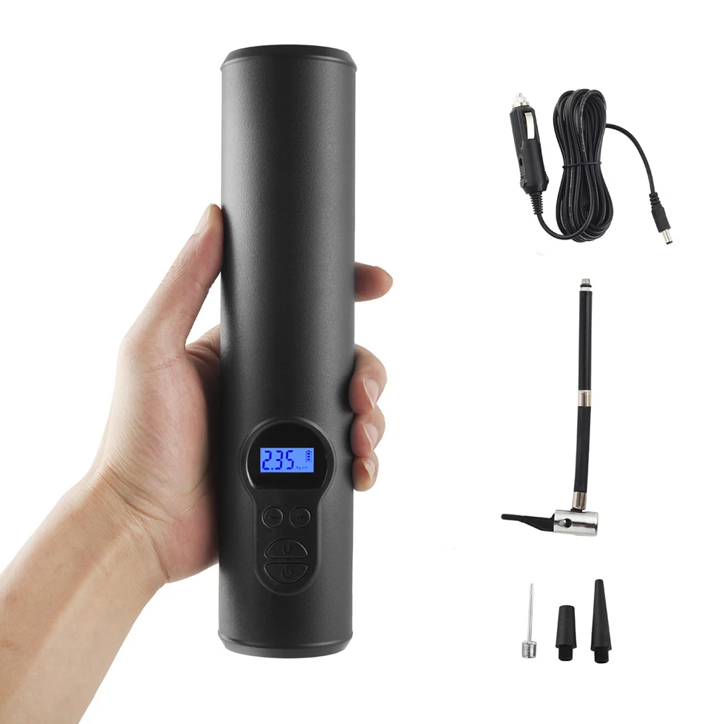 12V 150PSI Car Wireless Inflatable Pump Air Compressor Electric Air Pump USB LCD Display Portable Tire Inflator For Car Bicycle