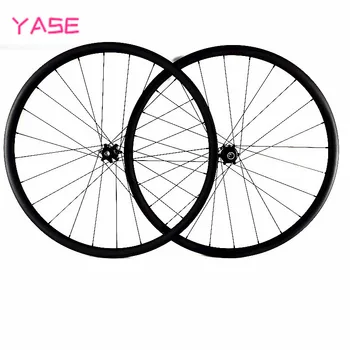 

YASE 27.5er mtb 30x28mm bike wheel carbon wheelset tubeless hookless mtb wheelset FASTace DH825 bicycle disc wheel carbon rim