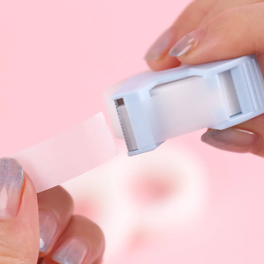 

2 PCS/ Set Office Washi Masking Tape Set Transparent Paper Masking Tapes Cute Washi Tape DIY Scrapbooking Sticker