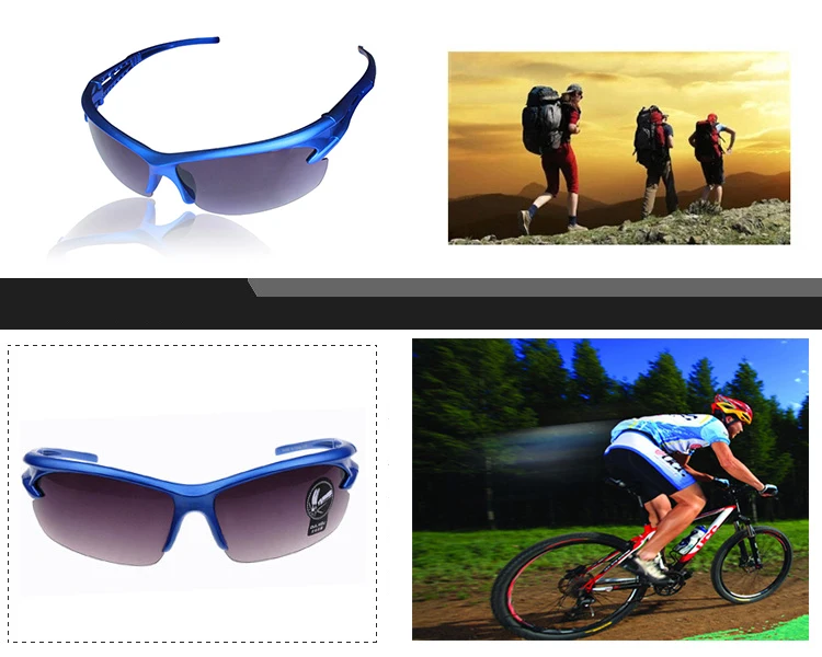 

Polarized Outdoor Sports Bicycle Riding Sunglasses PC Explosion-proof travel Sunglasses 25g Anti-UV Cycling Goggles Eyewear