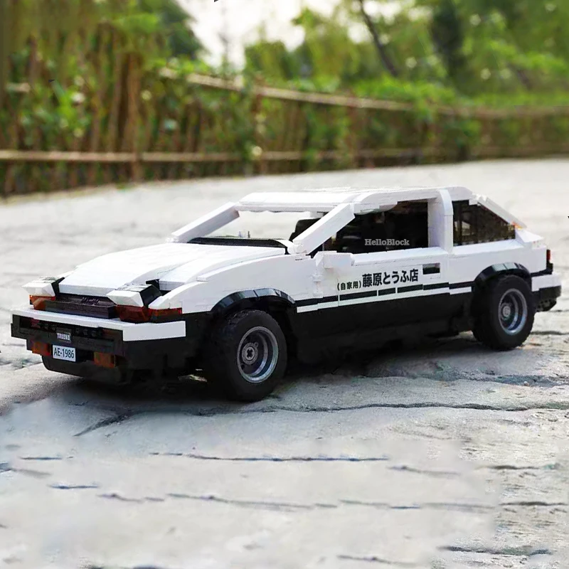 Конструктор Moive серии сделай сам оригинал D Toyota K81 AE86 супер Радиоуправляемая