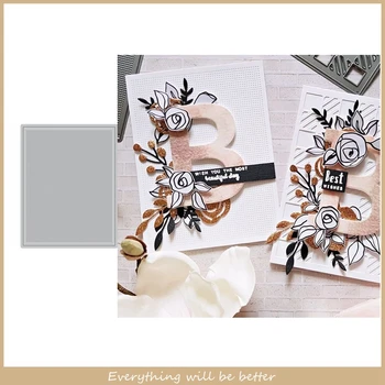 

Square Rectangle Point Frame Tool Metal Cutting Dies Make Cards Background DIY Scrapbook Craft Album Photo Cutting Dies Template