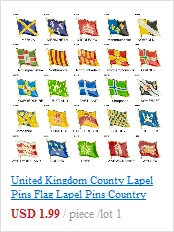 Зажимы для значков с флагом из Туниса, металлические милые булавки для одежды, броши, KS-0176