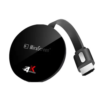 

MiraScreen G7 Plus wireless display H.265 2.4G 4K UHD for Android wireless WiFi TV display dongle receiver HD TV stick Airplay