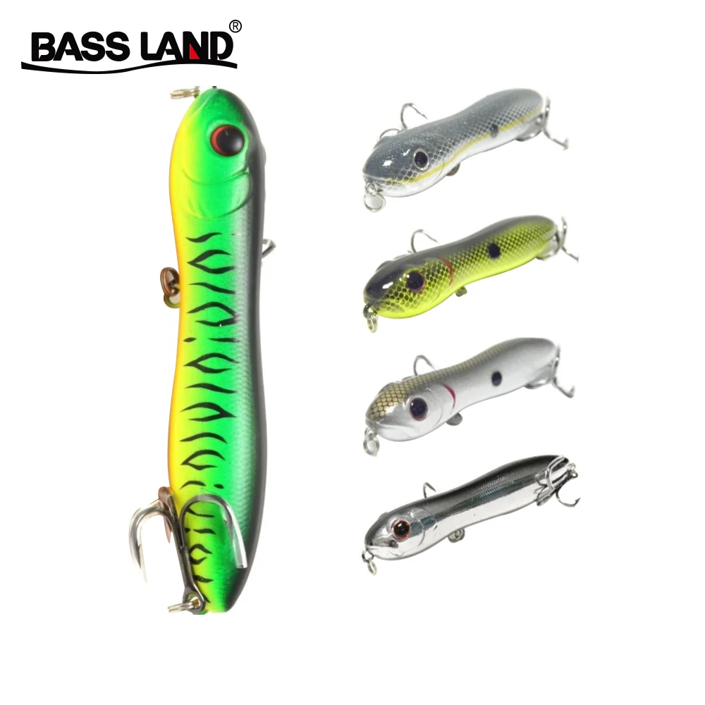 Bassland IMAKATSU Trairao карандаш-пуля Поппер приманка для ловли рыбы Топ водная жесткая