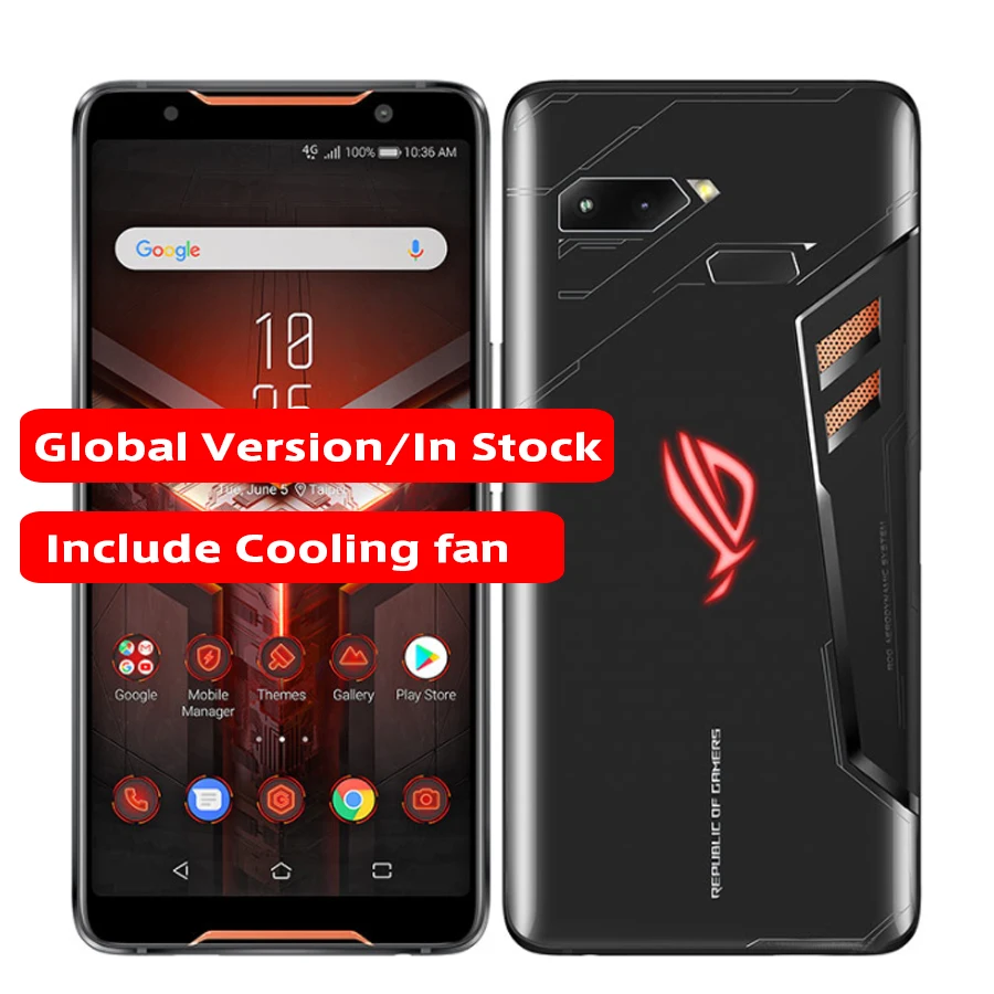 Глобальная версия ASUS ROG Phone 6 0 &quot8 ГБ ОЗУ 128 Гб ПЗУ Snapdragon 845 Восьмиядерный 4000 мАч NFC