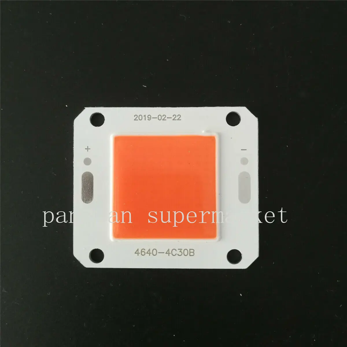 Светодиодный чип для выращивания растений 50w 220 V-110 V cob сельскохозяйственная лампа чип полный спектр 380nm-840nm для комнатных растений рост рассады и с цветочным узором