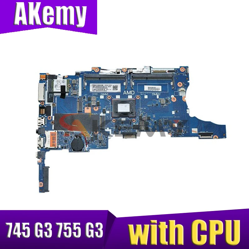 827570-001 827570-501 827570-601 для HP 745 G3 845 MT42 Материнская плата ноутбука 100% полностью