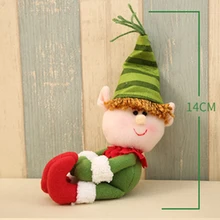 Подарки Санта-Клаус Снеговик Рождественская бутылка вина Обложка держатель для дома вечерние украшения стола нетканые куклы дети Эльф Рождественский Декор