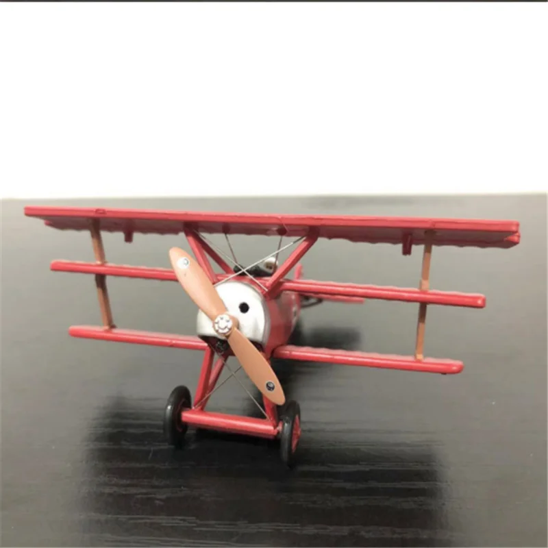 Коллекция 1: 172 масштаб WWI немецкий Fokker Dr. I Красный Барон три крыла модель самолета-истребителя Литой Сплав дисплей самолета