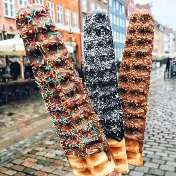 

German Brand Waffle Pops Stick Maker Lolly Waffle Making Machine
