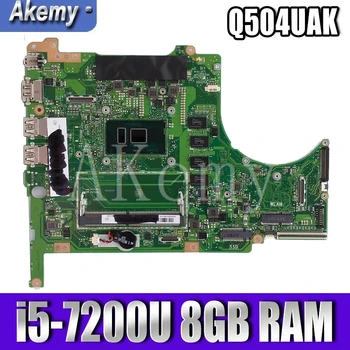 شراءQ504UAK اللوحة الأم لأجهزة الكمبيوتر المحمول For Asus Q504UAK Q504UA Q504U UX560UA UX560UAK اللوحة الرئيسية ث/i5-7200U 8GB RAM