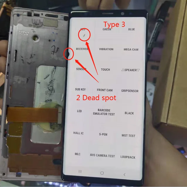 lcd touch screen galaxy note 2 made in china