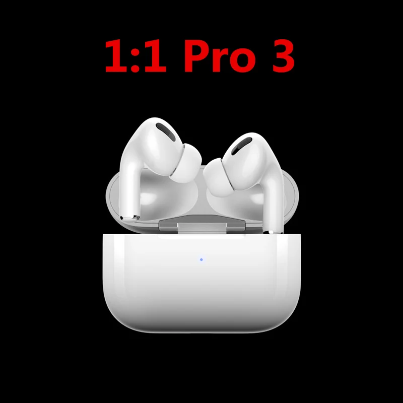 Оригинальные 1:1 Pro 3 Airpodering 3D стерео беспроводные наушники TWS Bluetooth 5 0 Aire 2 гарнитура