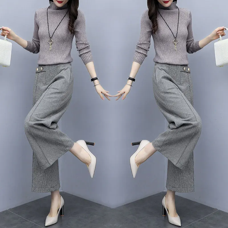 

2019 Autumn Fashion Comfortable Elegant Set/Suit Skirt Long Sleeve Cool Elegant