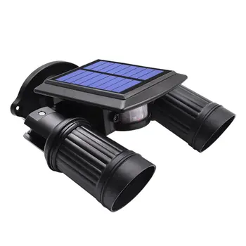 

Solar Light Cob Led Bead Double Head Adjustable Lamp Security Lighting Spotlight For Outdoor Garden Yard Wall Waterproof